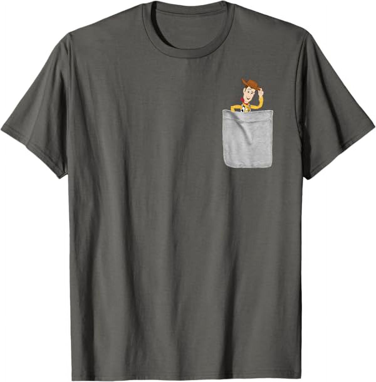 Disney Toy Story Sheriff Woody Mini Left Chest Icon T-Shirt - Walmart.com