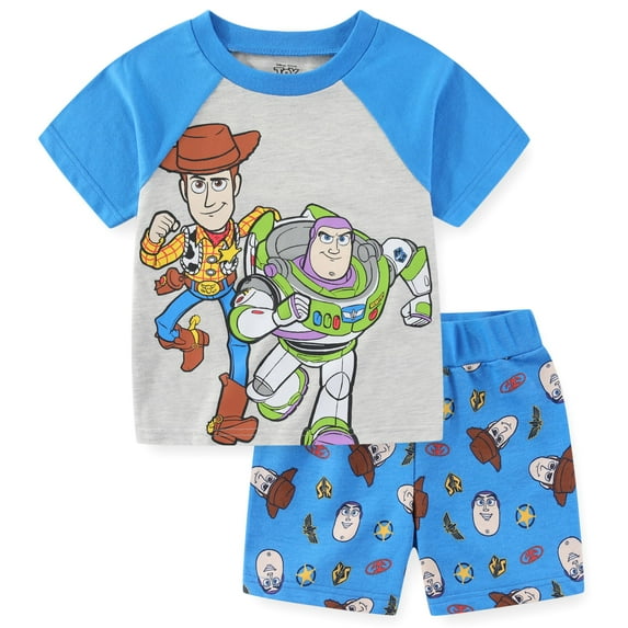 Disney Toy Story Short Sleeve T-Shirt and Shorts Set (Boys), 2 Piece Set, Sizes 2T-7
