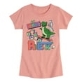 thumbnail image 1 of Disney - Toy Story - Skateboard Rex - Toddler & Youth Girls Short Sleeve Graphic T-Shirt, 1 of 5