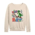thumbnail image 1 of Disney - Toy Story - Skateboard Rex - Women's Lightweight French Terry Long Sleeve Shirt, 1 of 5