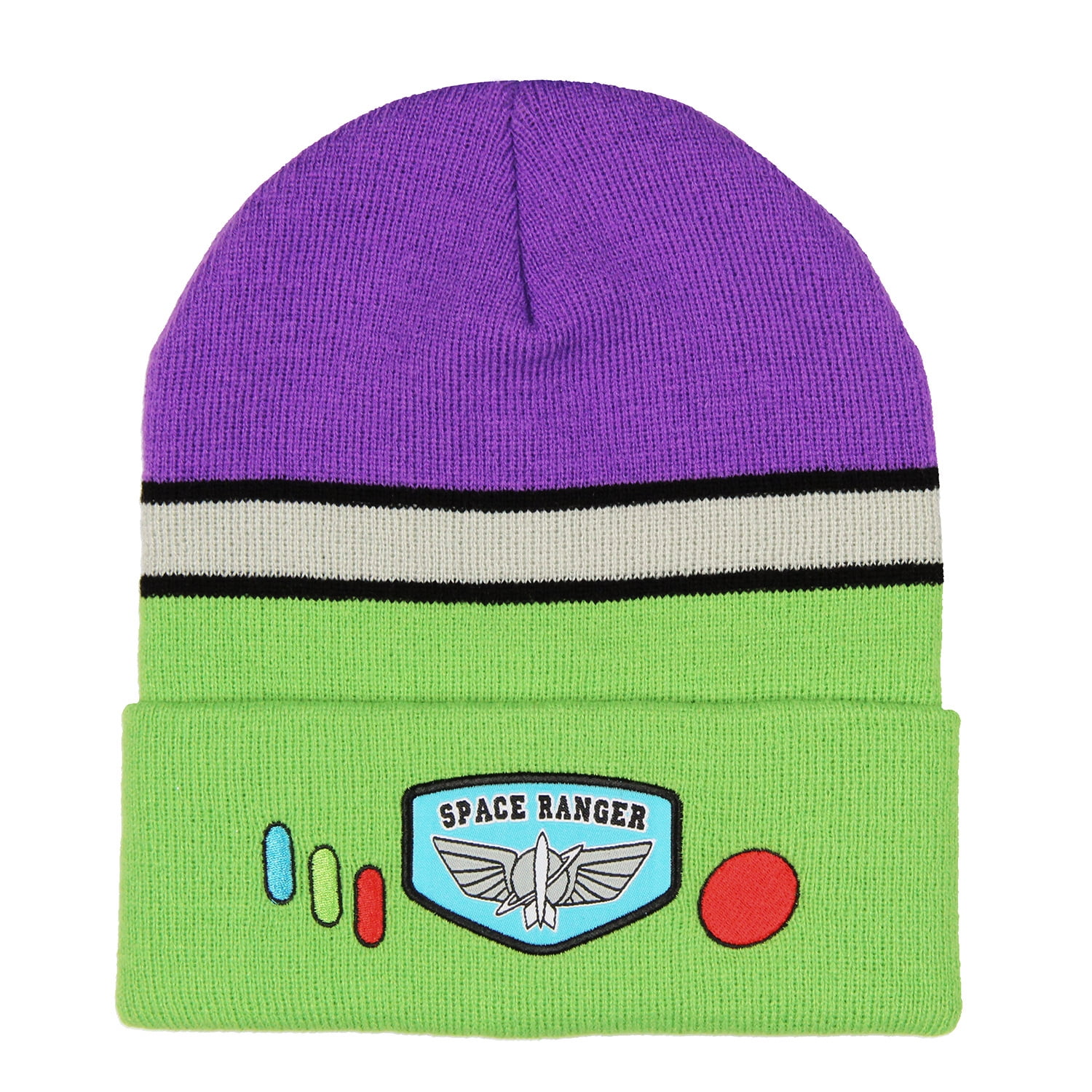 SEVEN TIMES SIX Disney Toy Story Space Ranger Buzz Lightyear Costume Knit Cuff Beanie Hat
