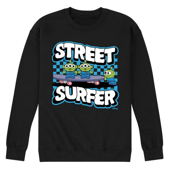 Disney - Toy Story - Street Surfer - Men's Crew Neck Fleece Pullover