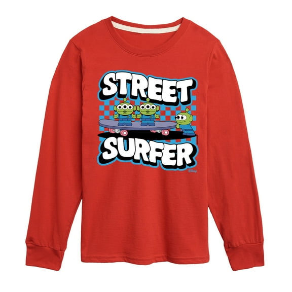 Disney - Toy Story - Street Surfer - Toddler & Youth Long Sleeve Graphic T-Shirt