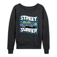 thumbnail image 1 of Disney - Toy Story - Street Surfer - Women's Lightweight French Terry Long Sleeve Shirt, 1 of 5