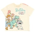 thumbnail image 1 of Disney Toy Story Toddler Girls' Birthday Graphic T-Shirt Woody Buzz White, 1 of 7