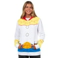 thumbnail image 1 of Disney Toy Story Women's I Am Jessie Junior's Costume Zip Up Hoodie, 1 of 4