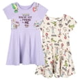 thumbnail image 1 of Disney Toy Story Woody Buzz Lightyear Bo Peep 2 Pack Dresses Toddler to Big Kid, 1 of 4