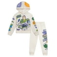 thumbnail image 1 of Disney Toy Story Woody Buzz Lightyear Bullseye Fleece Pullover Hoodie and Jogger Pants Outfit Set Toddler to Big Kid, 1 of 5