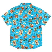 Disney Toy Story Woody Buzz Lightyear Jessie Hawaiian Button Down Shirt Toddler to Big Kid