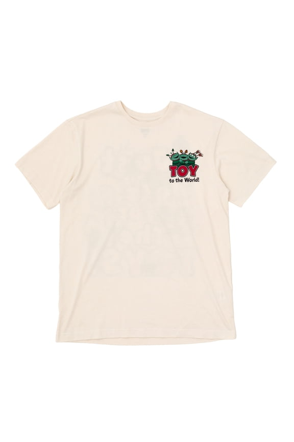 Toy Story Woody Buzz Lightyear Rex Christmas T-Shirt Adult