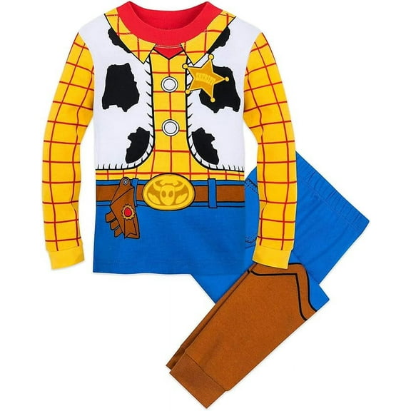 Disney Toy Story Woody Costume PJ PALS for Kids Size 10