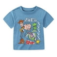 thumbnail image 1 of Disney Toy Story Woody and Buzz Lightyear Boys Short Sleeve T-Shirt (Boys), Sizes 2T-7, 1 of 4
