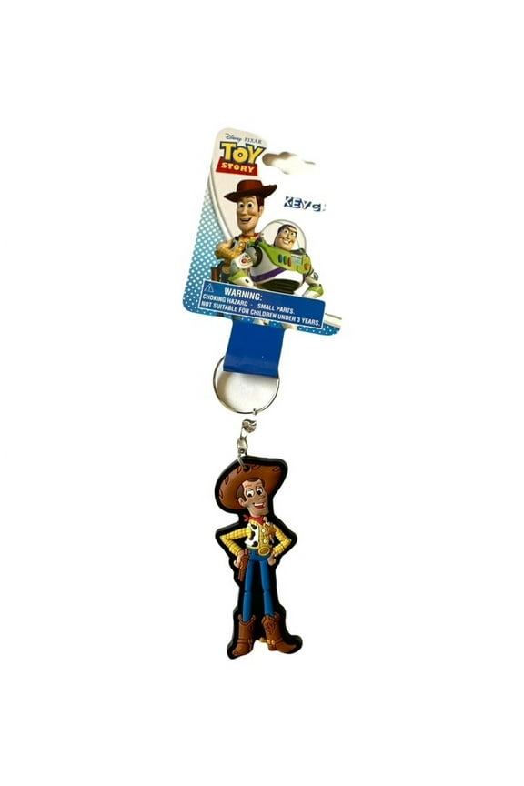 Toy Story Woody laser cut rubber keychain