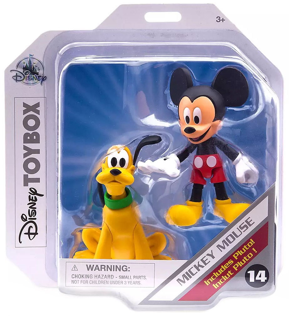 Disney Toybox Mickey Mouse & Pluto Action Figure (2020) - Walmart.com