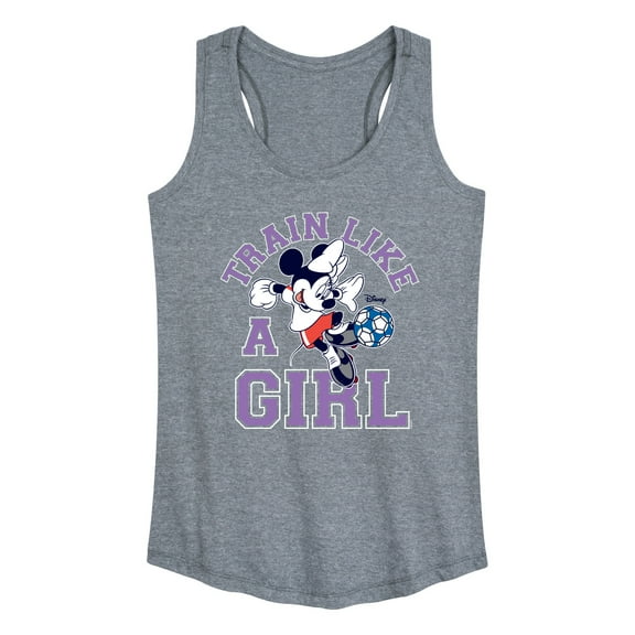 Disney - Train Like A Girl - Women's Racerback Tank Top