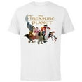 thumbnail image 1 of Disney Treasure Planet Logo and Characters T-Shirt - Short Sleeve Cotton T-Shirt for Adults - Customized-White, 1 of 5