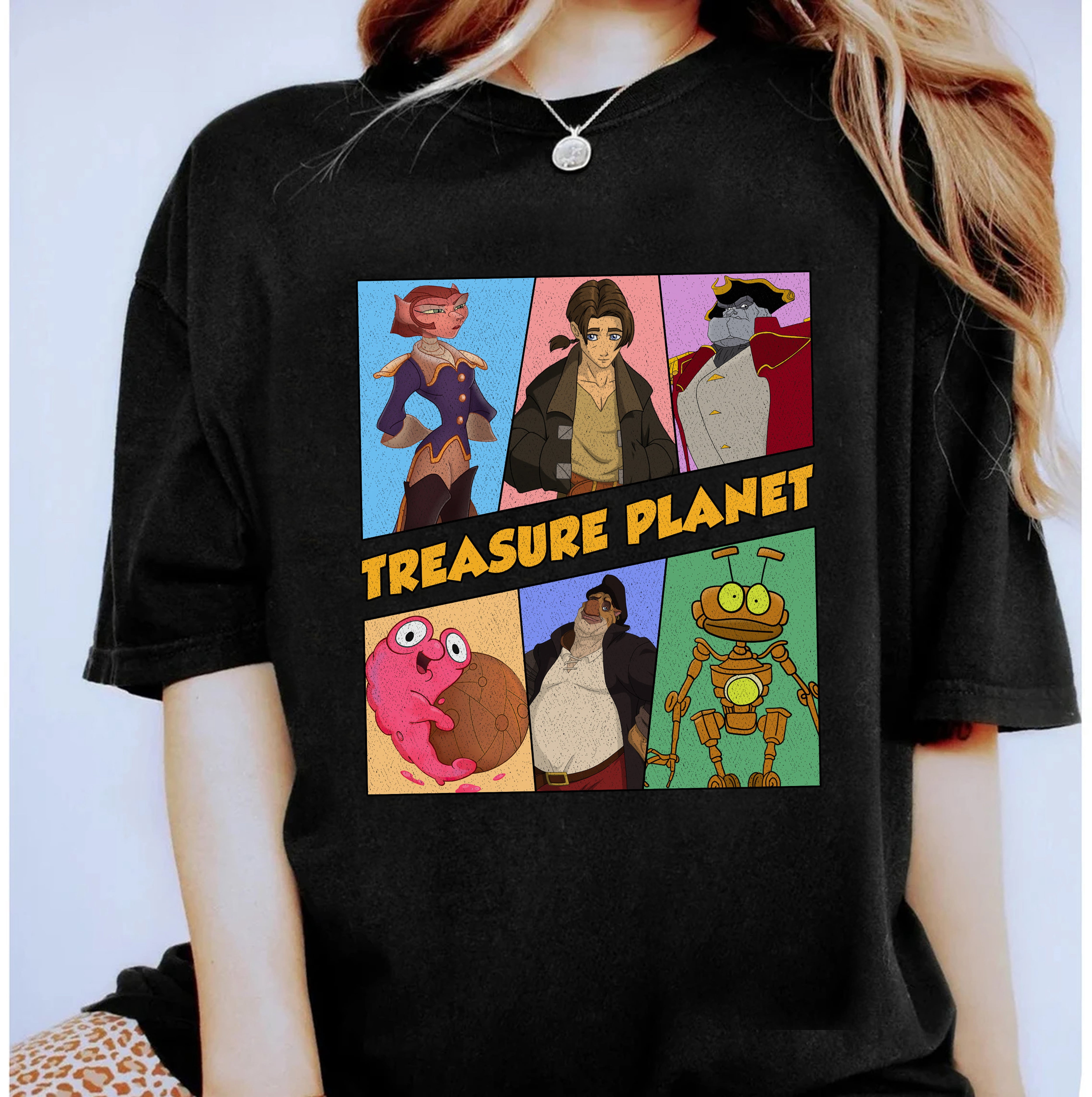 Disney Treasure Retro Characters Group Shirt, Disneyland WDW