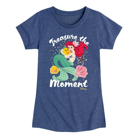Disney - Treasure The Moment - Toddler & Youth Girls Short Sleeve Graphic T-Shirt