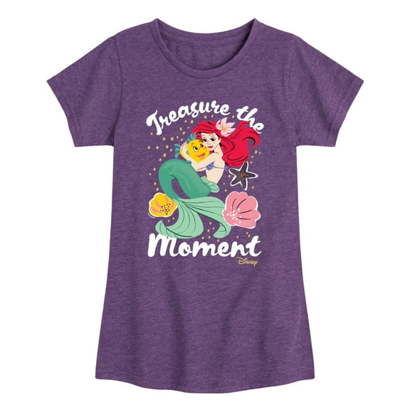 Disney - Treasure The Moment - Toddler & Youth Girls Short Sleeve Graphic T-Shirt