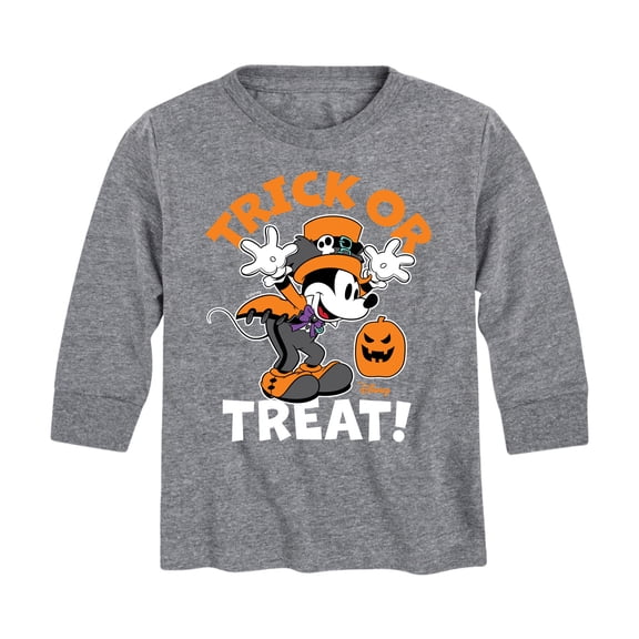 Disney - Trick Or Treat Boys' Long Sleeve Graphic T-Shirt