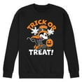 thumbnail image 1 of Disney - Trick Or Treat - Men's Crew Fleece Sweatshirt, 1 of 5