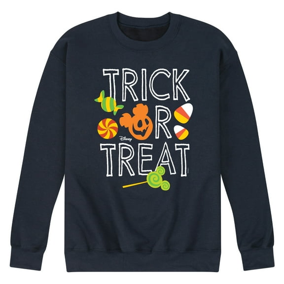 Disney - Trick Or Treat - Men's Crew Fleece Sweatshirt