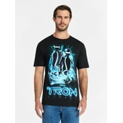 DISNEY TRON Legacy Men's and Big Men's Graphic Tee with Short Sleeves, Sizes S-3XL