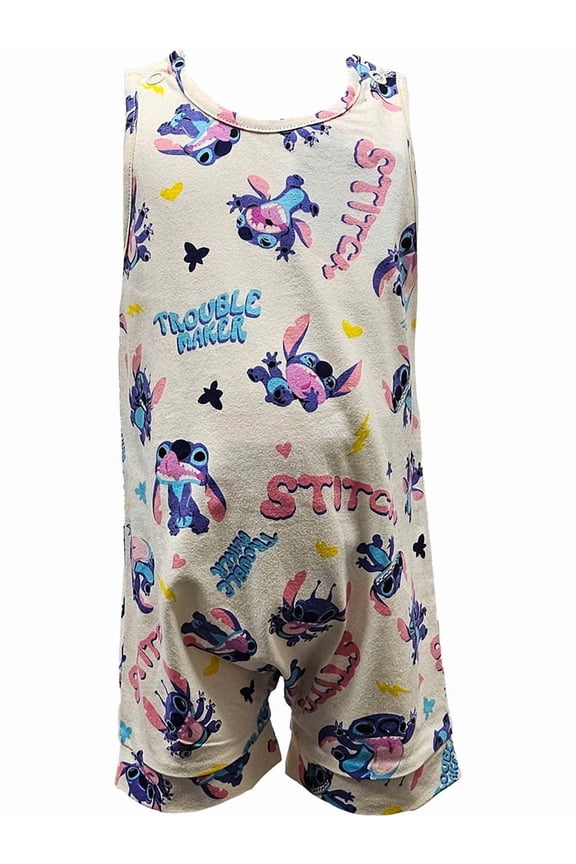Trouble Maker Stitch Infant Unisex Romper