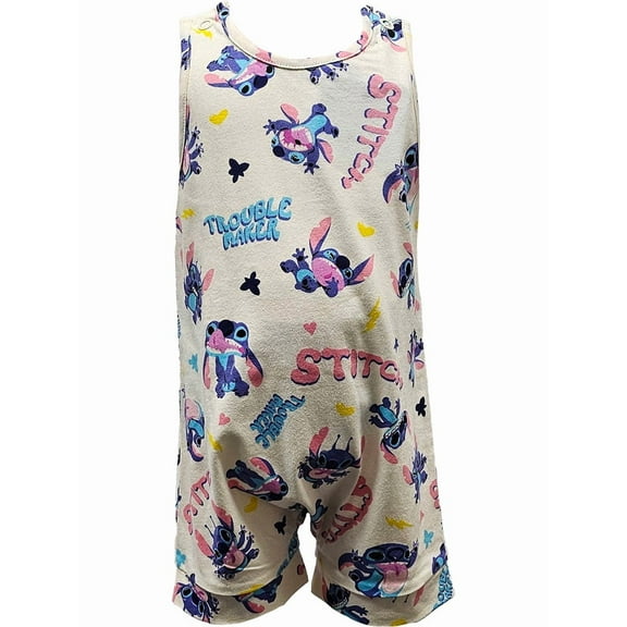 Disney Trouble Maker Stitch Infant Unisex Romper