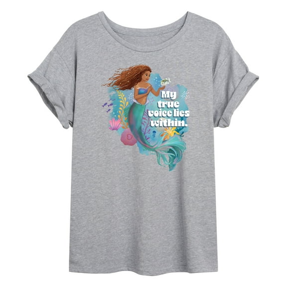 Disney - True Voice Lies Within - Juniors Ideal Flowy Muscle T-Shirt