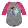 thumbnail image 1 of Disney - True Voice Lies Within - Toddler & Youth Girls Raglan Graphic T-Shirt, 1 of 5