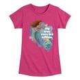 thumbnail image 1 of Disney - True Voice Lies Within - Toddler & Youth Girls Short Sleeve Graphic T-Shirt, 1 of 5