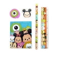 thumbnail image 1 of Disney Tsum Tsum 5pcs Stationery Set Notepad Ruler Eraser Pencil Pencil Sharpener, 1 of 1