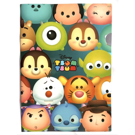 Disney Tsum Tsum Folder - Baby Mickey Mouse Tiger Stitch Document Sleeve