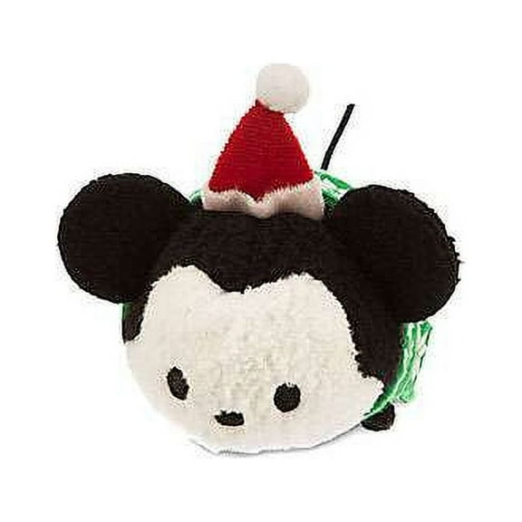 Disney Tsum Tsum Holiday Mickey Mouse Mini Plush (Green Scarf)