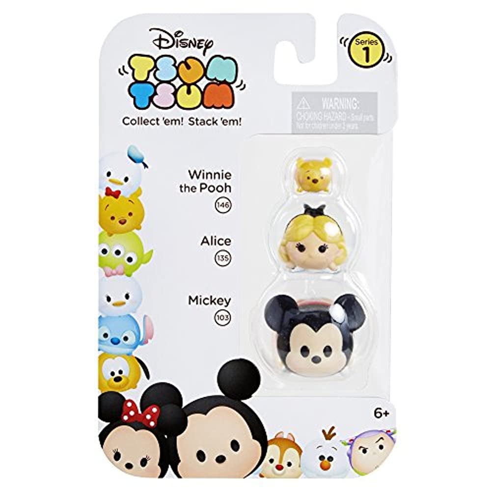 Disney Tsum Tsum Action Figure Mickey Mouse Minnie Winnie The Pooh Stitch Q  Version Collect Toys