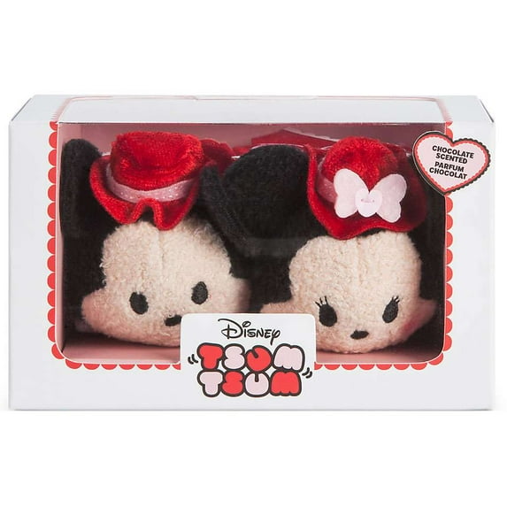 Disney Tsum Tsum Mickey & Minnie Valentine's Day 2017 Mini Plush Set