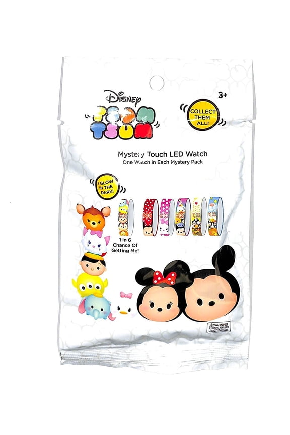 Disney Tsum Tsum Mystery Touch LED Watch 5 Blind Bags