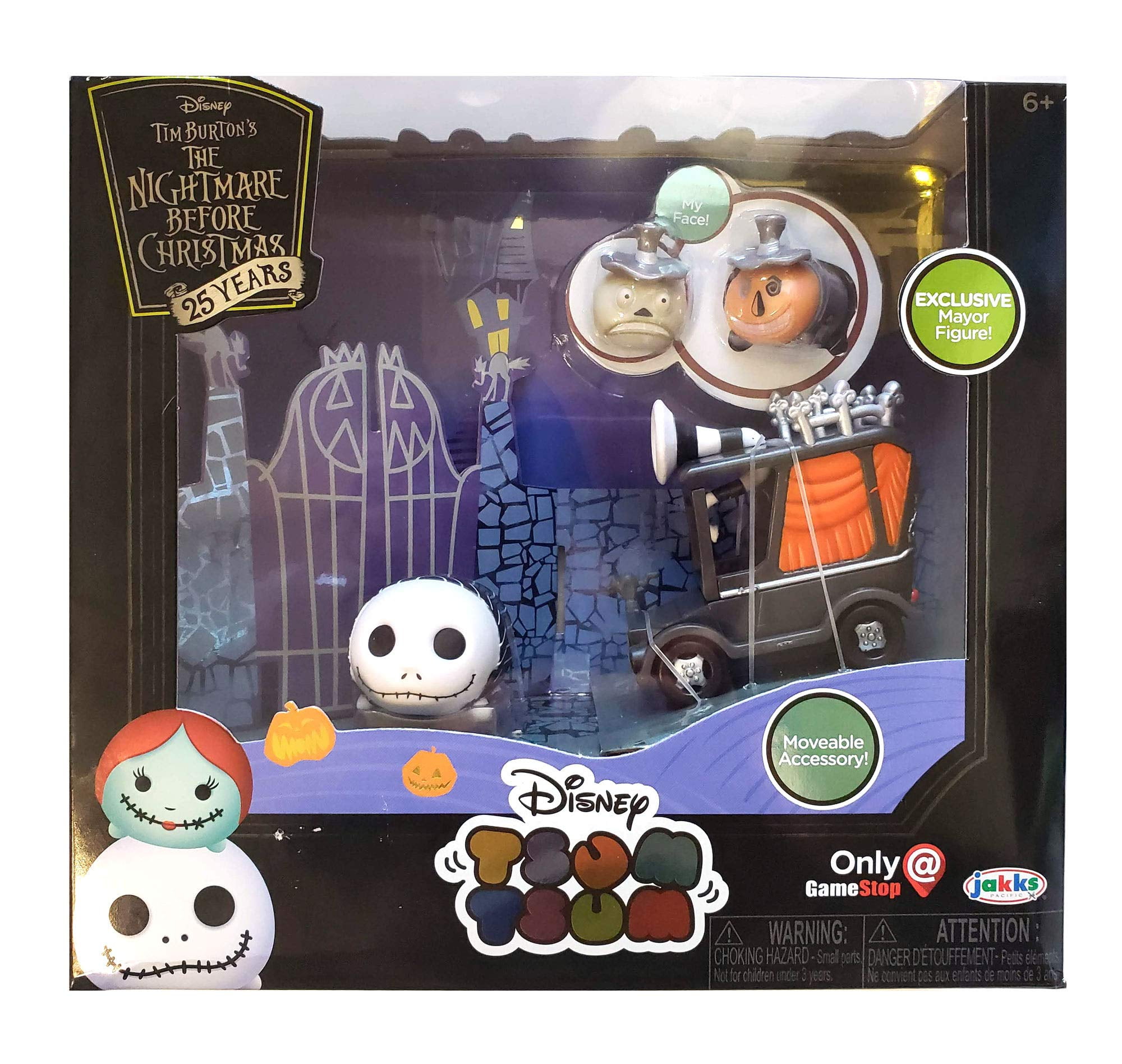 Disney Nightmare Before Christmas Tsum Tsum Set Convention Set Face