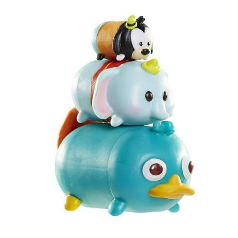 Disney Tsum Tsum Anna, Perry & Goofy Mini Figures, 3 Pack