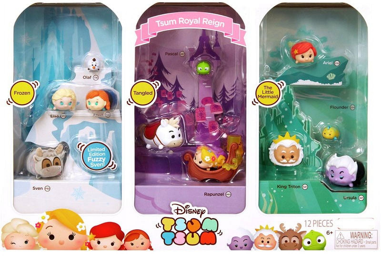 Tsumu様　セット Tsum Tsum Series 12 - 3 Pack - Vampire Teddy, Randall and Hidden Micke