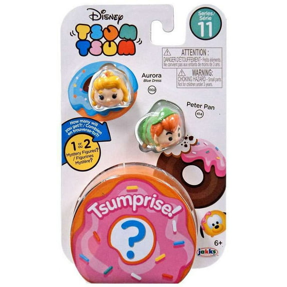 Disney Tsum Tsum Series 11 Aurora & Peter Pan Minifigure 3-Pack