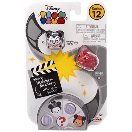 Disney Tsum Tsum Series 12 Vampire Teddy & Randall (Camouflage) Minifigure 3-Pack