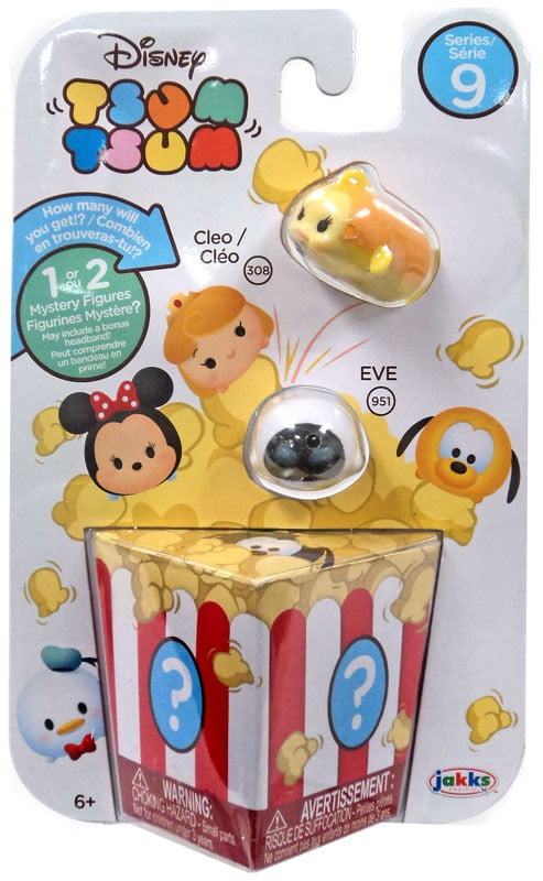Tsumuセット Disney Tsum Tsum Series 9 Cleo & EVE Minifigure 3-Pack - Walmart.com