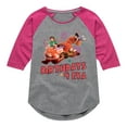 thumbnail image 1 of Disney Turned Red - Celebration - Birthdays 4 Eva - Youth Girls Raglan Graphic T-Shirt, 1 of 5