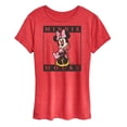 thumbnail image 1 of Disney - Type Block Minnie - Women's Short Sleeve Graphic T-Shirt, 1 of 4