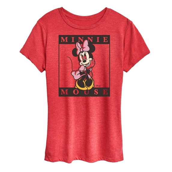 Disney - Type Block Minnie - Women's Short Sleeve Graphic T-Shirt