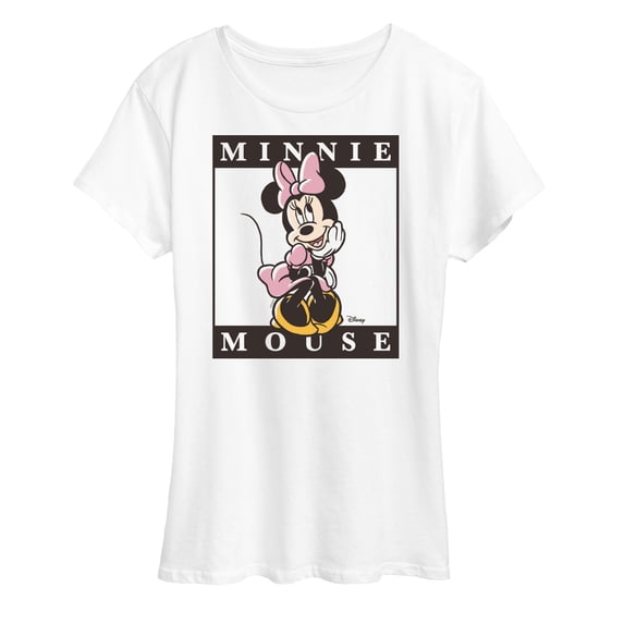 Disney - Type Block Minnie - Women's Short Sleeve Graphic T-Shirt