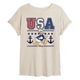 thumbnail image 1 of Disney - USA Donald  - Women's Oversized T-Shirt, 1 of 5