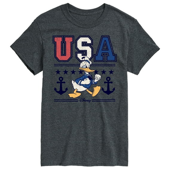 Disney - USA Donald - Men's Short Sleeve Graphic T-Shirt